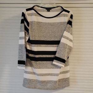 B/W striped top